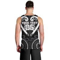 Custom Aotearoa Ngati Raukawa Men Tank Top Maori Tribal Pattern