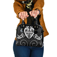 Aotearoa Ngati Raukawa Shoulder Handbag Maori Tribal Pattern