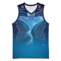 Polynesia Manta Ray Basketball Jersey Let's The Sea Set You Free LT05 Unisex Blue - Polynesian Pride