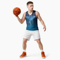 Polynesia Manta Ray Basketball Jersey Let's The Sea Set You Free LT05 - Polynesian Pride