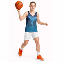 Polynesia Manta Ray Basketball Jersey Let's The Sea Set You Free LT05 - Polynesian Pride
