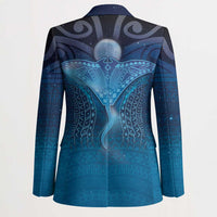 Polynesia Manta Ray Blazer Let's The Sea Set You Free - Polynesian Pride