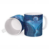 Polynesia Manta Ray Ceramic Mug Let's The Sea Set You Free - Polynesian Pride