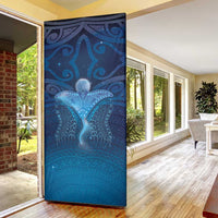 Polynesia Manta Ray Door Cover Let's The Sea Set You Free - Polynesian Pride