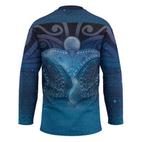 Polynesia Manta Ray Hockey Jersey Let's The Sea Set You Free - Polynesian Pride