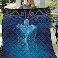 Polynesia Manta Ray Quilt Let's The Sea Set You Free LT05 Blue - Polynesian Pride