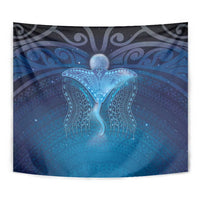 Polynesia Manta Ray Tapestry Let's The Sea Set You Free - Polynesian Pride