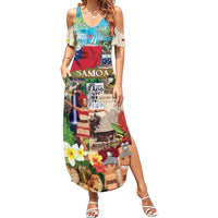 Samoa Culture Family Matching Summer Maxi Dress and Hawaiian Shirt Embracing The Spirit