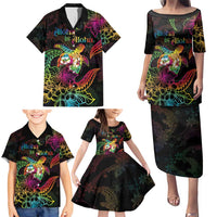 Hawaii Pride Family Matching Puletasi and Hawaiian Shirt Aloha Is Aloha LT05 - Polynesian Pride