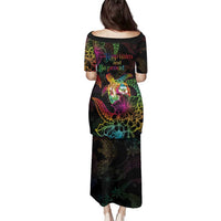 Hawaii Pride Family Matching Puletasi and Hawaiian Shirt Aloha Is Aloha LT05 - Polynesian Pride
