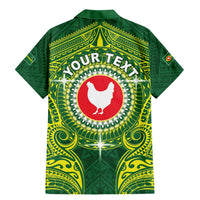 Personalized American Samoa Manua Cession Day Family Matching Mermaid Dress and Hawaiian Shirt Up Up The Moa