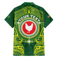 Personalized American Samoa Manua Cession Day Family Matching Puletasi and Hawaiian Shirt Up Up The Moa