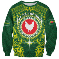 Personalized American Samoa Manua Cession Day Sweatshirt Up Up The Moa