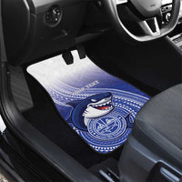Samoana High School Car Mats Polynesian Tribal Shark