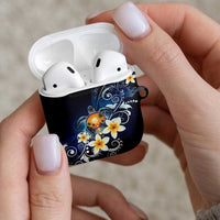 Hawaii Honu AirPods Case Polynesian Curves Plumeria - Polynesian Pride