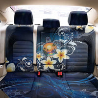 Hawaii Honu Back Car Seat Cover Polynesian Curves Plumeria - Polynesian Pride