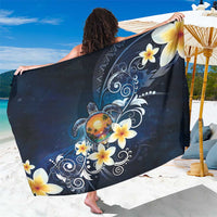 Hawaii Honu Sarong Polynesian Curves Plumeria - Polynesian Pride