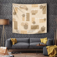 Vintage Lapita Tapestry Iconic Double Face Pattern Beige