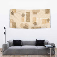 Vintage Lapita Tapestry Iconic Double Face Pattern Beige