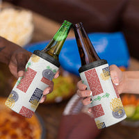 Vintage Lapita 4 in 1 Can Cooler Tumbler Iconic Double Face Pattern