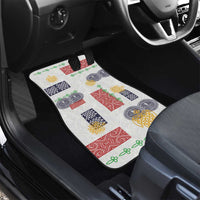 Vintage Lapita Car Mats Iconic Double Face Pattern