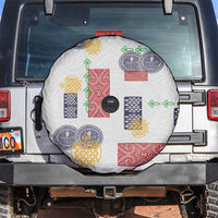 Vintage Lapita Spare Tire Cover Iconic Double Face Pattern