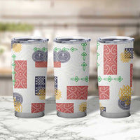 Vintage Lapita Tumbler Cup Iconic Double Face Pattern