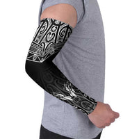 Custom New Zealand Fishing Arm Sleeves Aotearoa Maori Koru - Polynesian Pride