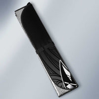 Custom New Zealand Fishing Auto Sun Shade Aotearoa Maori Koru - Polynesian Pride