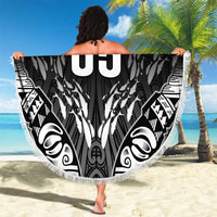 Custom New Zealand Fishing Beach Blanket Aotearoa Maori Koru - Polynesian Pride