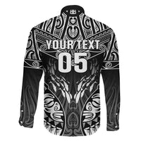 Custom New Zealand Fishing Family Matching Puletasi and Hawaiian Shirt Aotearoa Maori Koru LT05 - Polynesian Pride