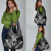 Custom New Zealand Fishing Grocery Bag Aotearoa Maori Koru - Polynesian Pride