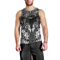 Custom New Zealand Fishing Men Tank Top Aotearoa Maori Koru - Polynesian Pride