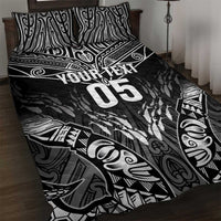 Custom New Zealand Fishing Quilt Bed Set Aotearoa Maori Koru - Polynesian Pride