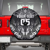Custom New Zealand Fishing Spare Tire Cover Aotearoa Maori Koru - Polynesian Pride
