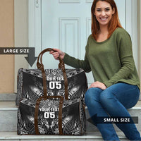 Custom New Zealand Fishing Travel Bag Aotearoa Maori Koru - Polynesian Pride