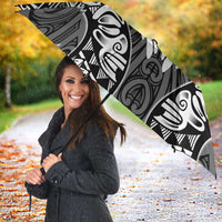 Custom New Zealand Fishing Umbrella Aotearoa Maori Koru - Polynesian Pride