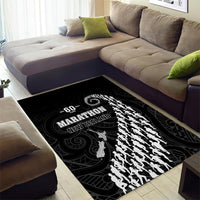 New Zealand Marathon Area Rug Maori Style
