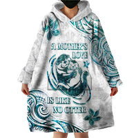New Zealand Aotearoa Hari Ra Mama Wearable Blanket Hoodie A Mother's Love Is Like No Otter