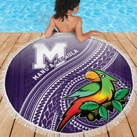 Manua High School Beach Blanket Polynesian Tribal Pattern
