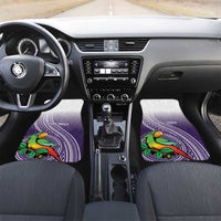 Manua High School Car Mats Polynesian Tribal Pattern