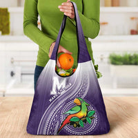 Manua High School Grocery Bag Polynesian Tribal Pattern