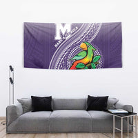 Manua High School Tapestry Polynesian Tribal Pattern