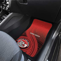 Fagaitua High School Car Mats Polynesian Tribal Pattern
