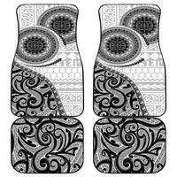 New Zealand White Maori Koru Simple Style Car Mats