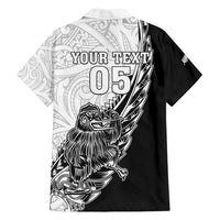 New Zealand Kiwi Rugby Custom Family Matching Puletasi and Hawaiian Shirt Go Champions Maori Pattern