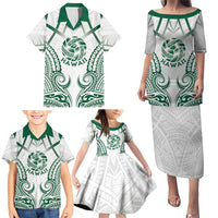 Custom Hawaii Volleyball Family Matching Puletasi and Hawaiian Shirt Polynesian Pattern - Polynesian Pride