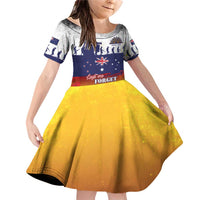 New Zealand And Australia ANZAC Last Post Family Matching Off Shoulder Short Dress and Hawaiian Shirt