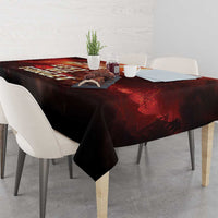 Honouring The ANZAC Spirit Tablecloth Gallipoli Lest We Forget