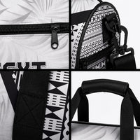 Custom Fiji 2026 Rugby Duffle Bag Fijian Tapa Pattern